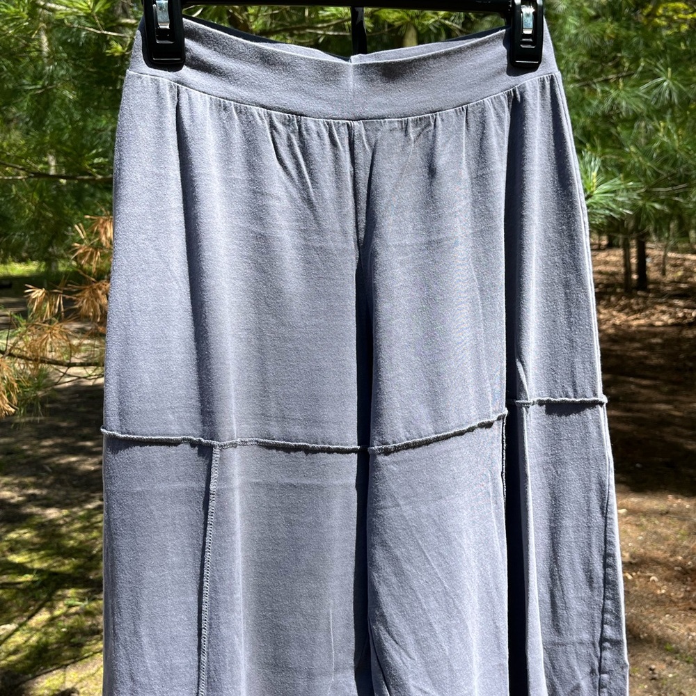 Women's Wide Leg Gray Pants
